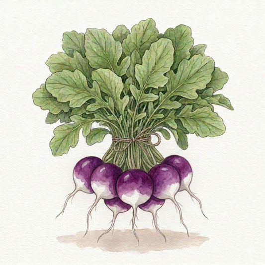 Radish Seeds - Diana - The Royal Purple Specialty (250 seeds est)