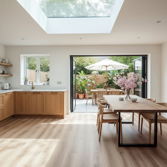 Live / Waney Edge Dining Table With Metal Legs