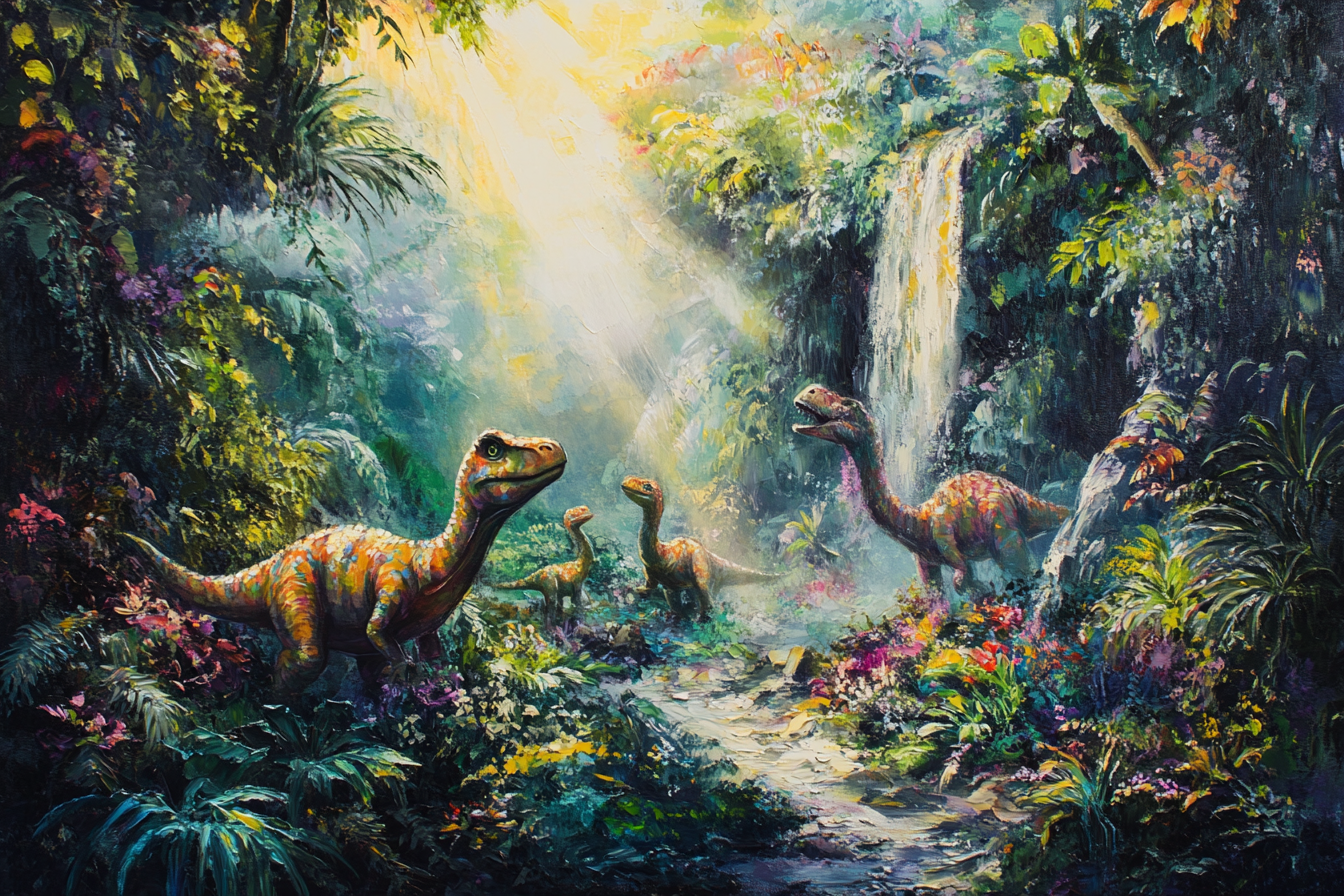 Dinosaur Delight Valley Blanket