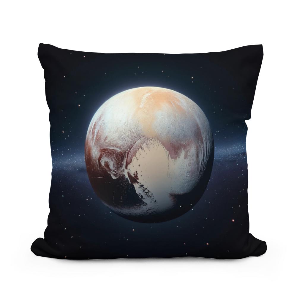 Pluto's Frozen Realm Cotton Cushion