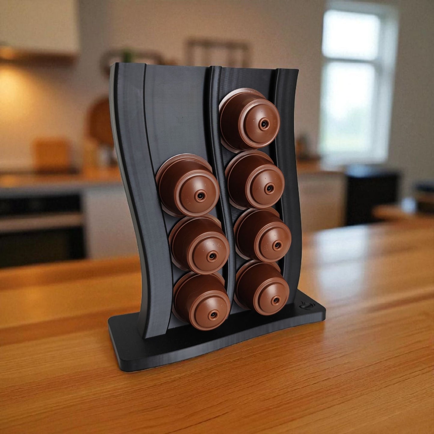 Wavy Dolce Gusto Coffee Pod Holder | Modern Capsule Stand