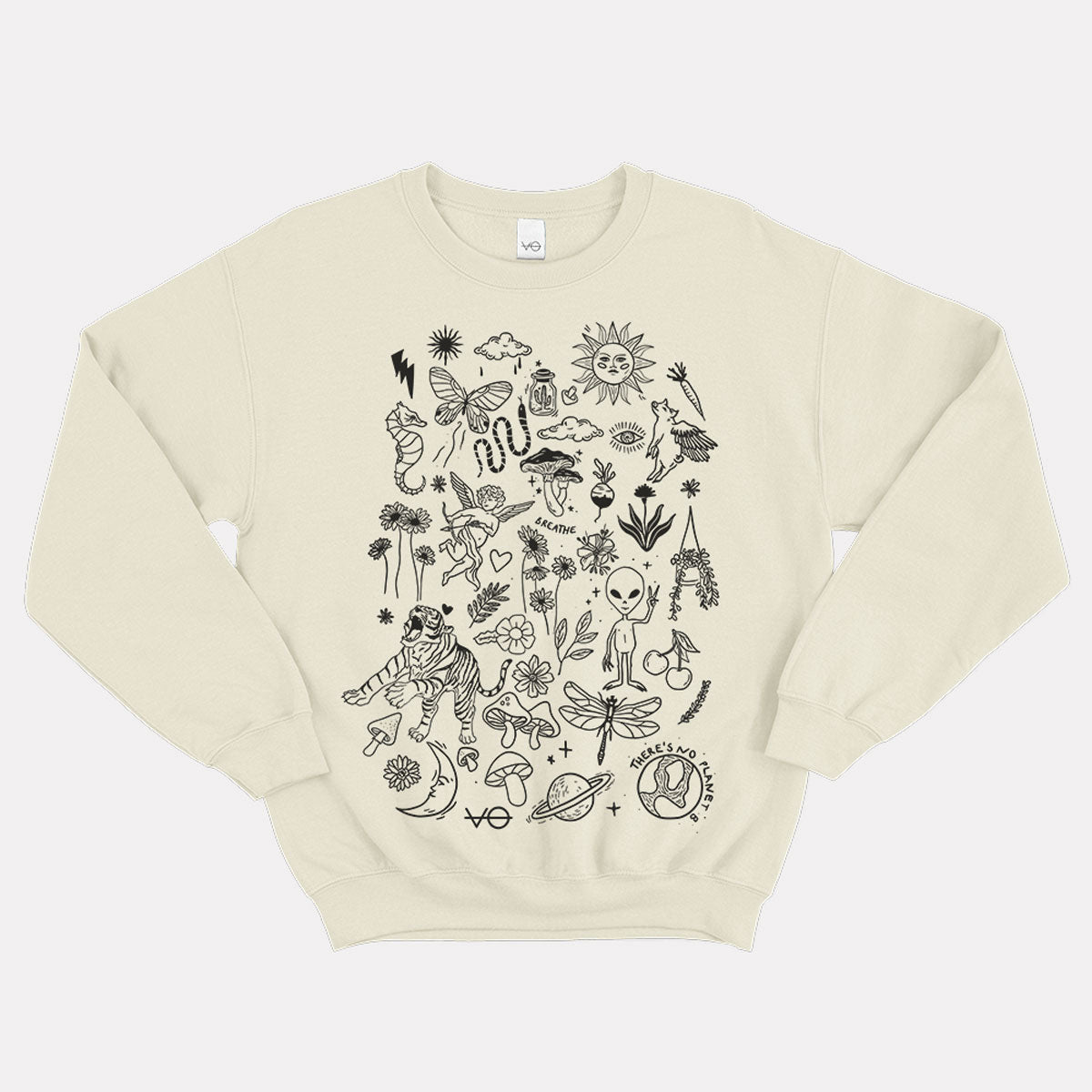 Doodle Sweatshirt (Unisex)