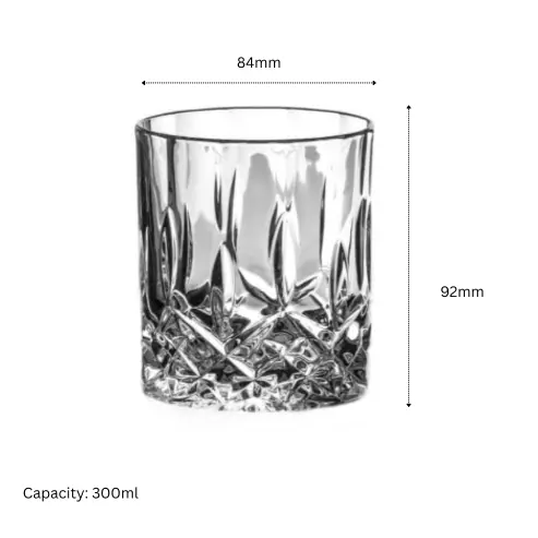 Dorchester Crystal Whisky Decanter Set – 3 Pieces