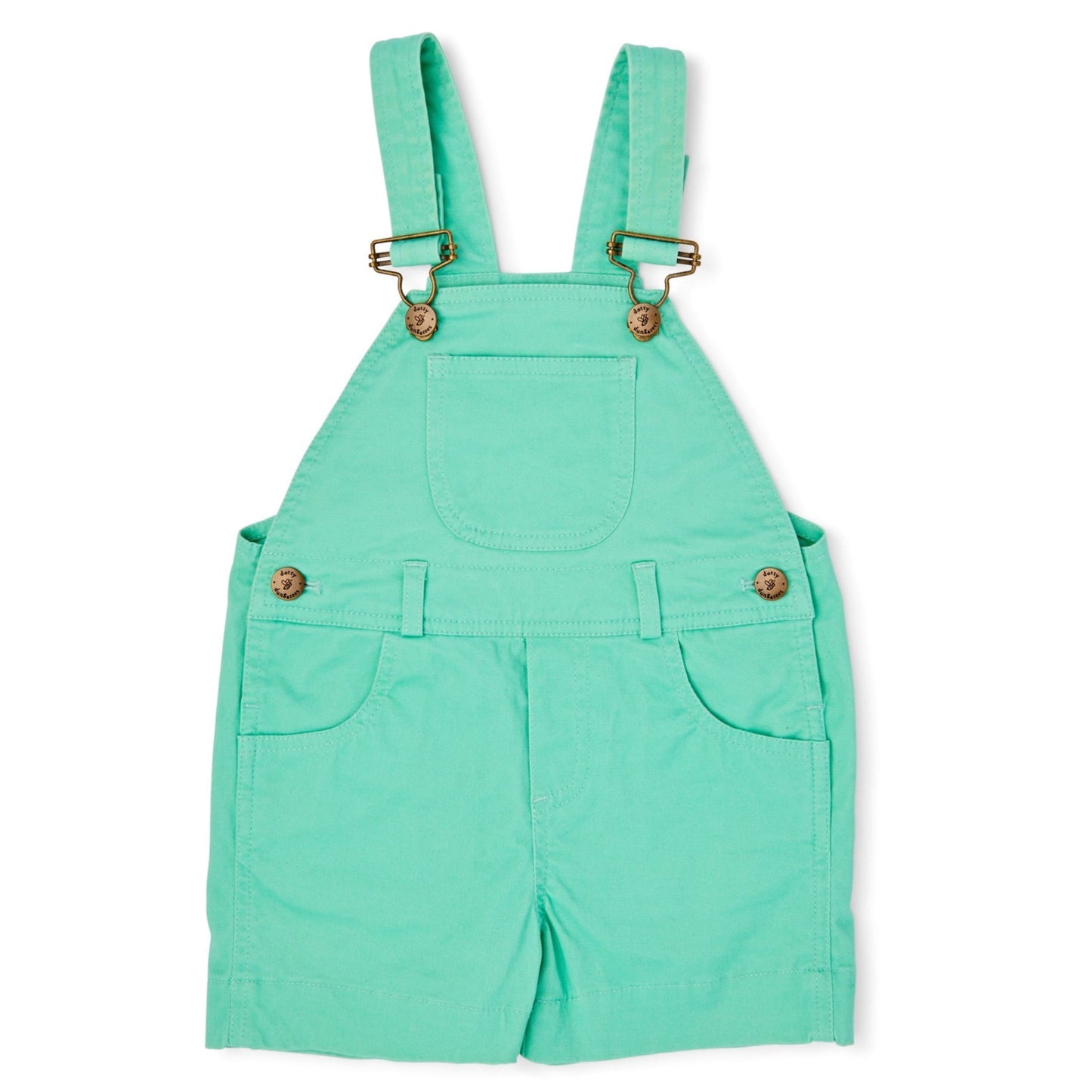Green Denim Shorts