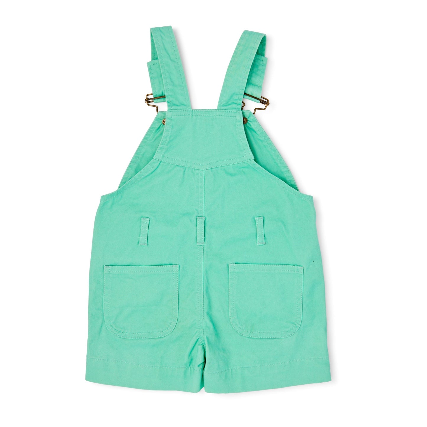 Green Denim Shorts