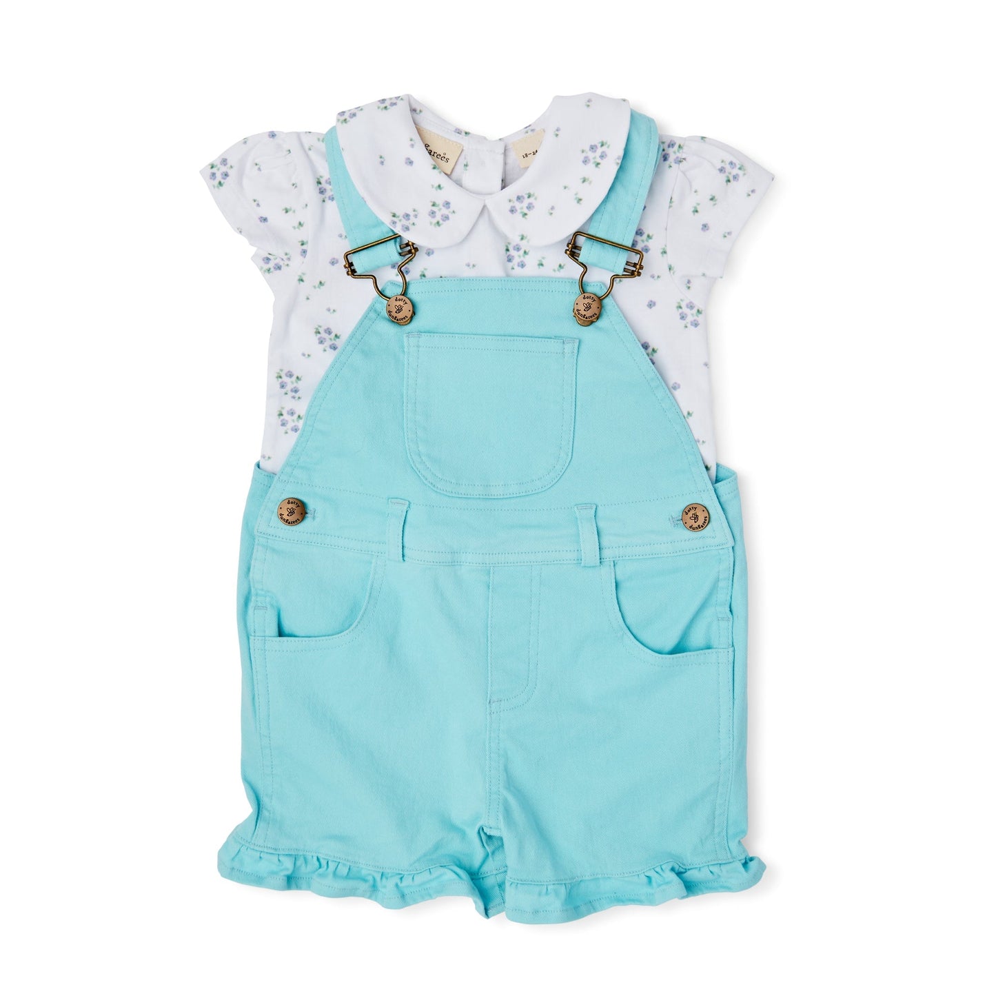 Mint Frill Shorts