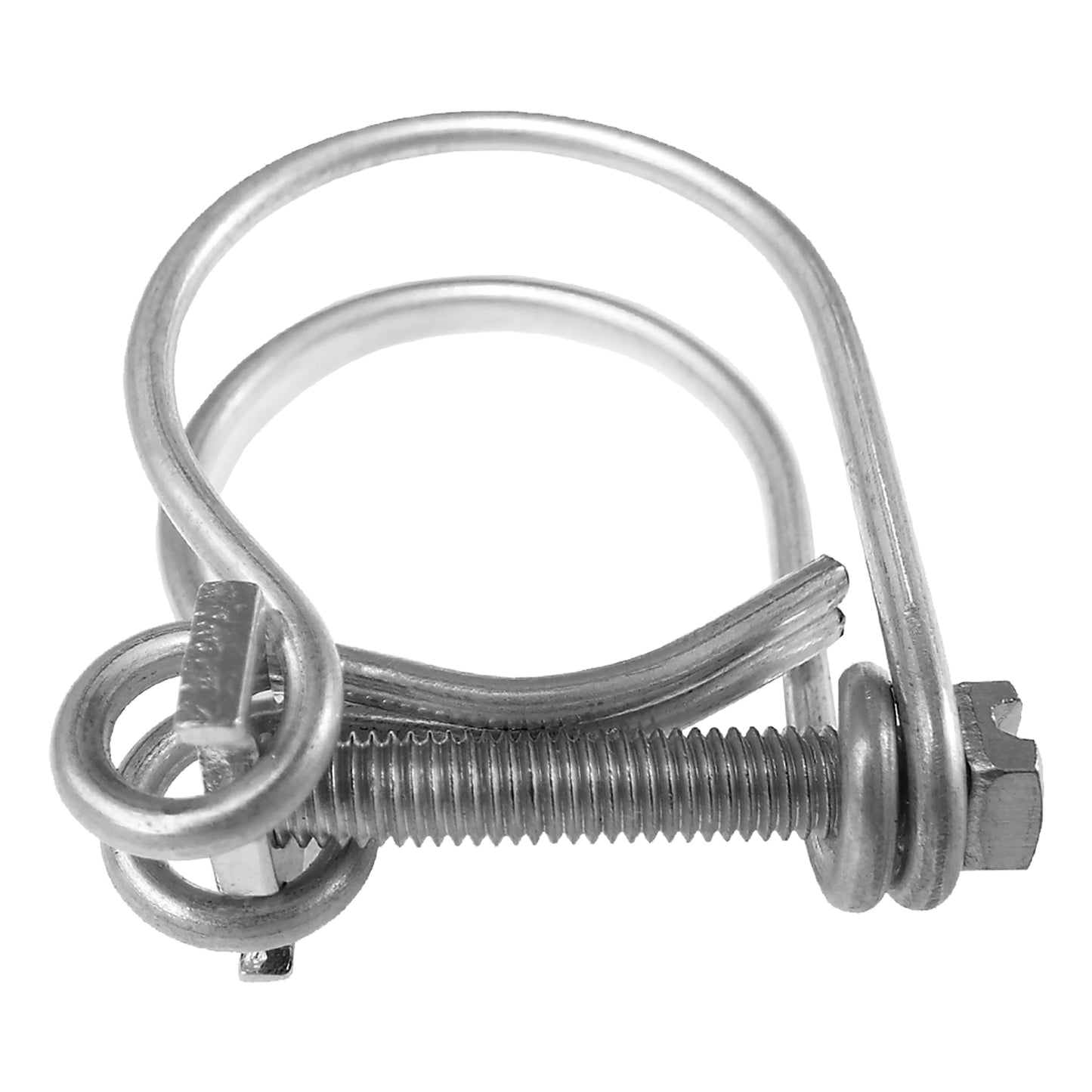 Double Wire Hose Clamp Galvanised 50mm-56mm