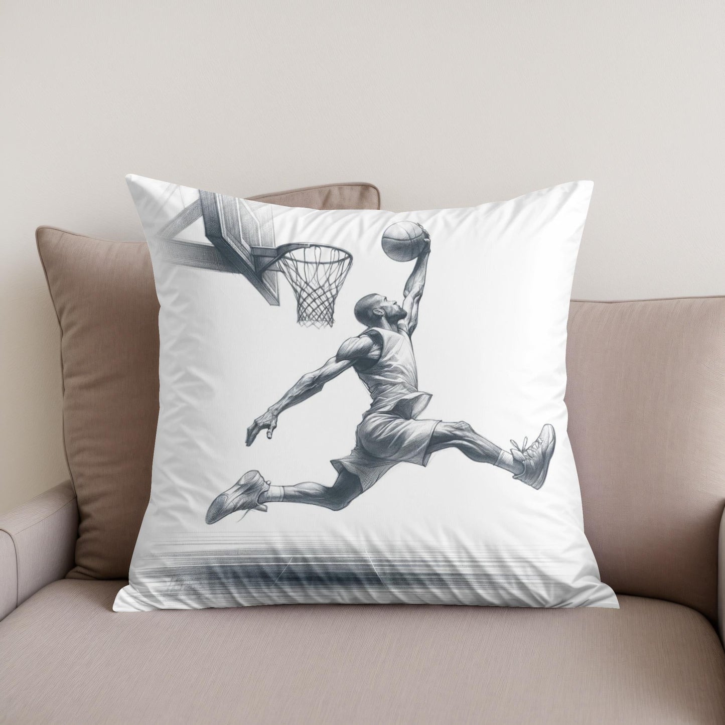 Pencil Dunk Cotton Cushion