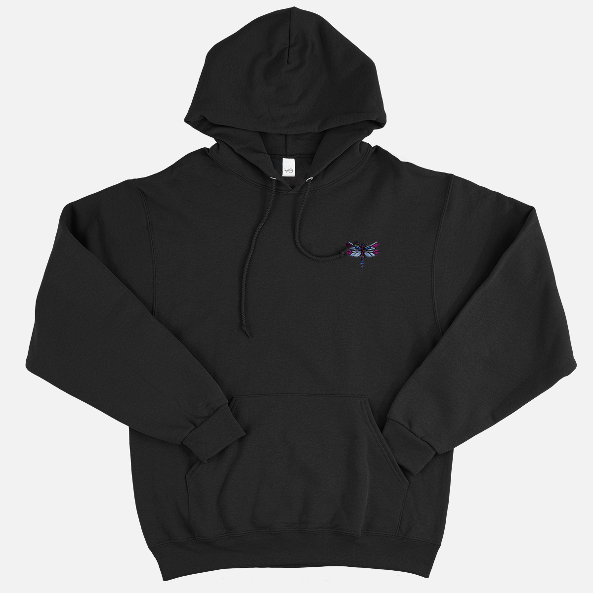 Dragonfly Embroidered Hoodie (Unisex)