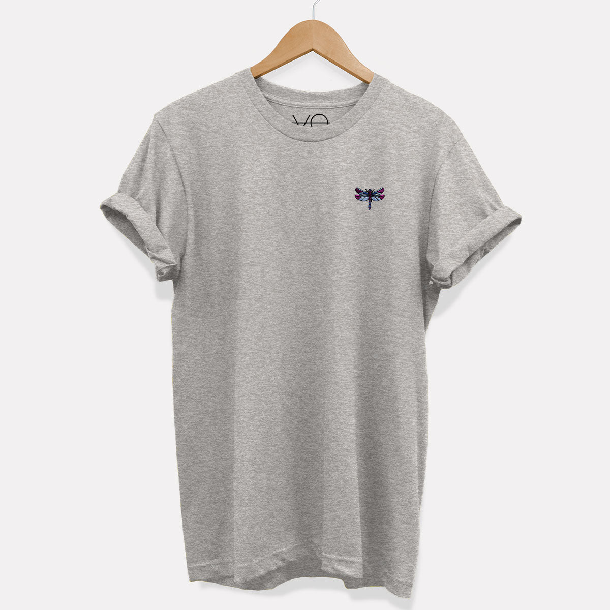Dragonfly Embroidered T-Shirt (Unisex)