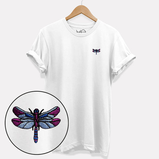 Dragonfly Embroidered T-Shirt (Unisex)