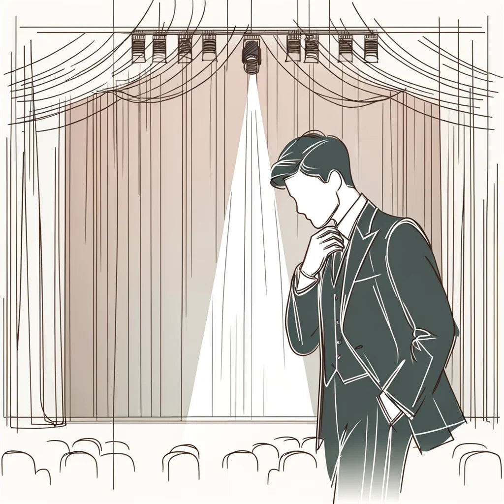 Dramatic Stage Performance Canvas
