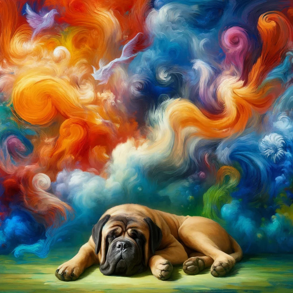 Dreamer's Realm Bullmastiff Canvas