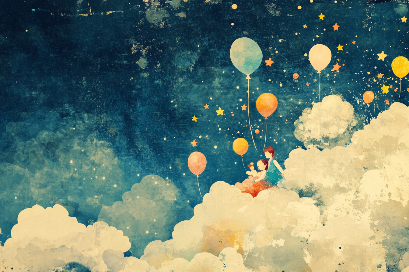 Dreams in the Clouds Blanket