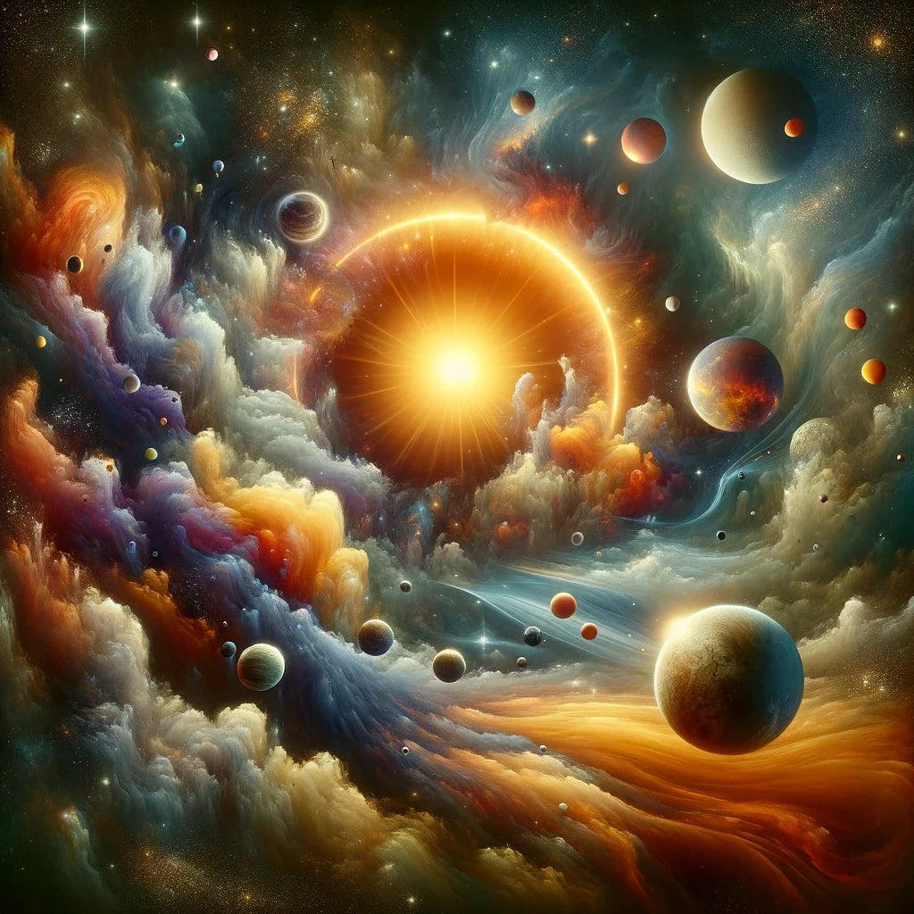 Dreamscape Cosmos Cotton Cushion