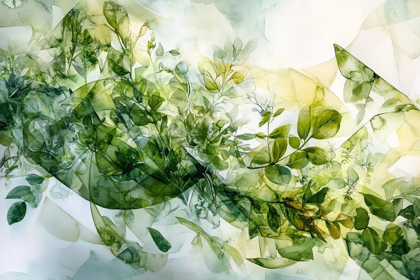 Dreamy Herb Swirl Blanket