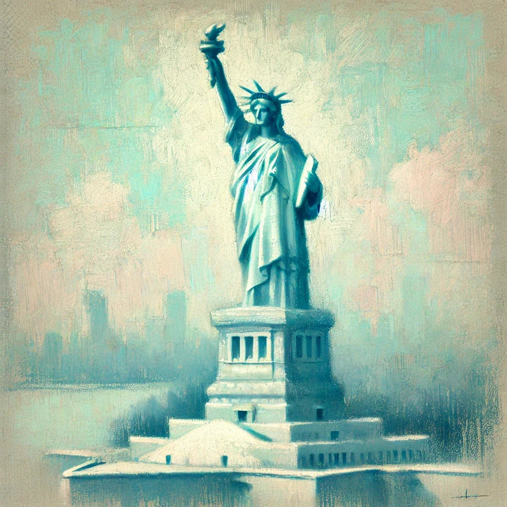 Dreamy Liberty Canvas