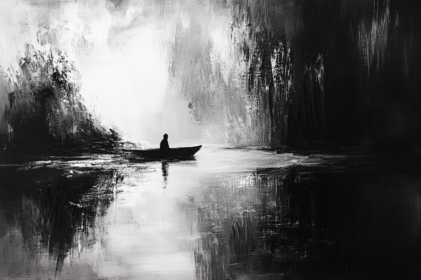 Drifting Into Nothingness Canvas