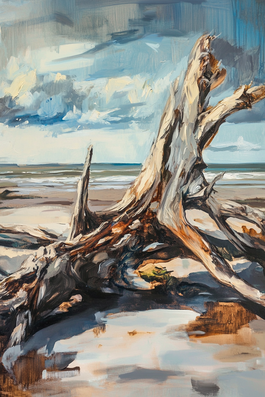 Driftwood Whisper Canvas