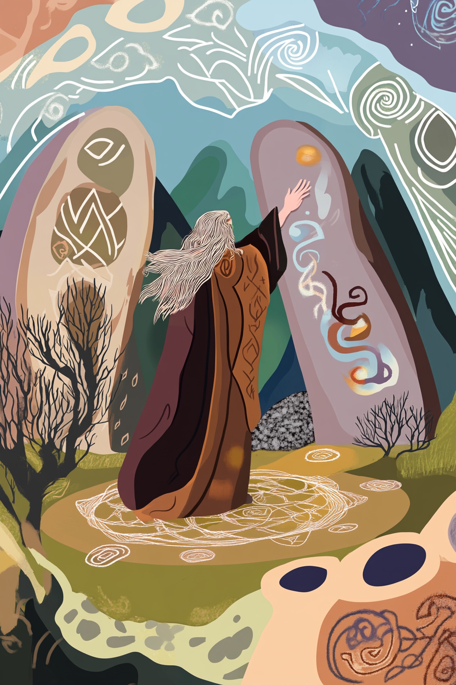 Druid's Vision Canvas