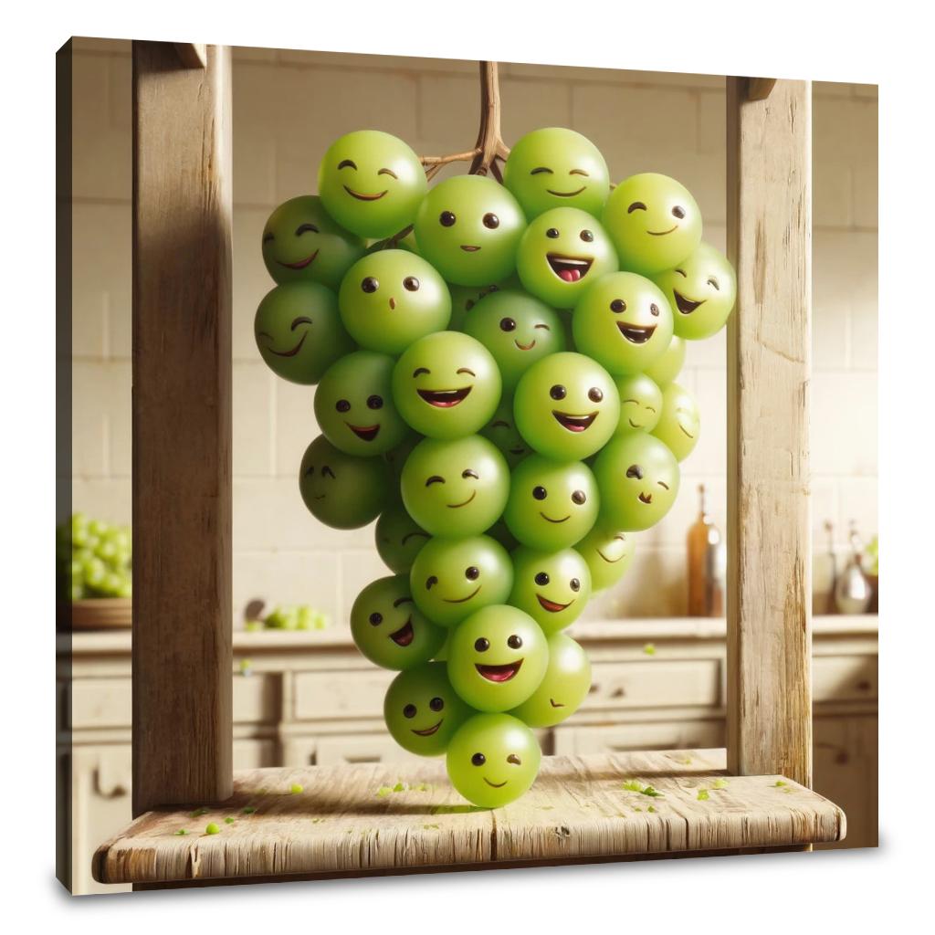 Grapes of Mirth Canvas