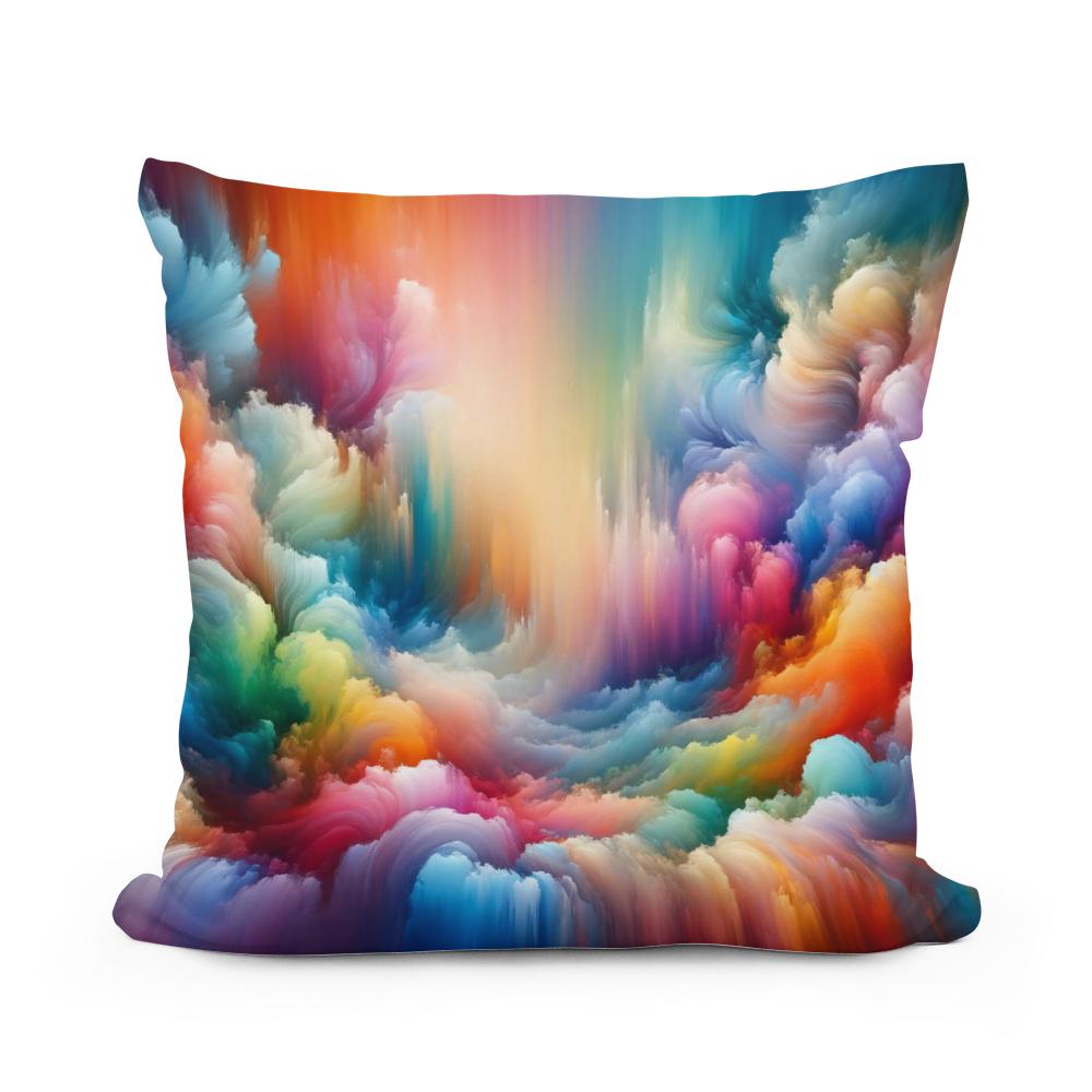Colorful Silence Cotton Cushion