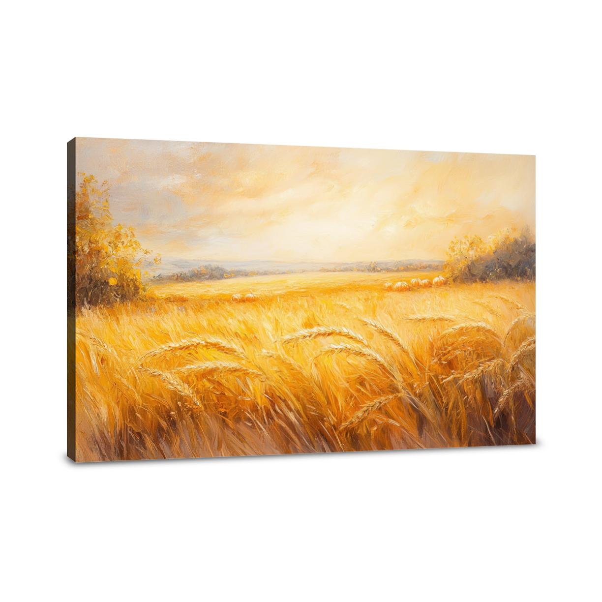 Golden Harvest Reverie Canvas