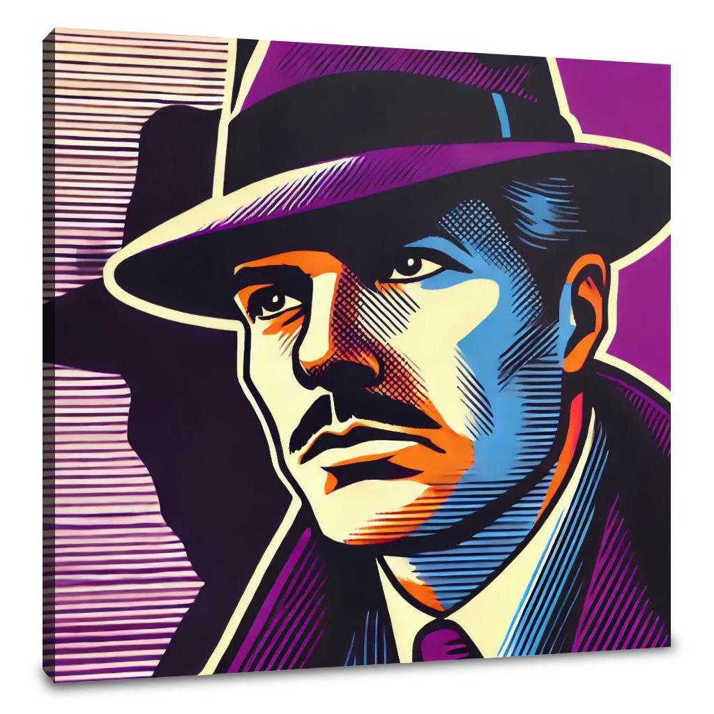 Noir Gaze Canvas