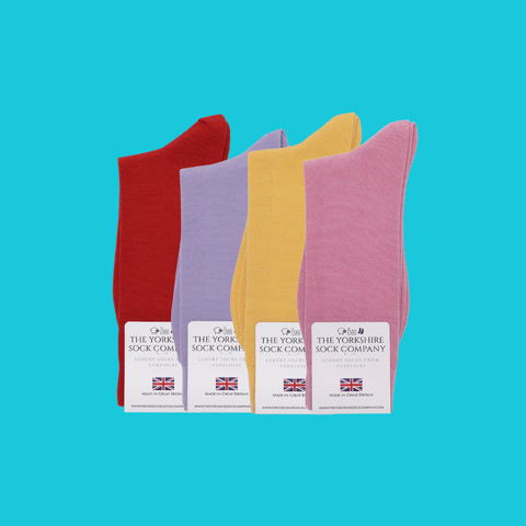 Duchy Everyday Merino Socks - 4 Pair Bundle Classic Light Selection