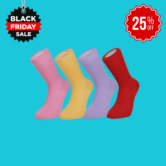 Duchy Everyday Merino Socks - 4 Pair Bundle Classic Light Selection