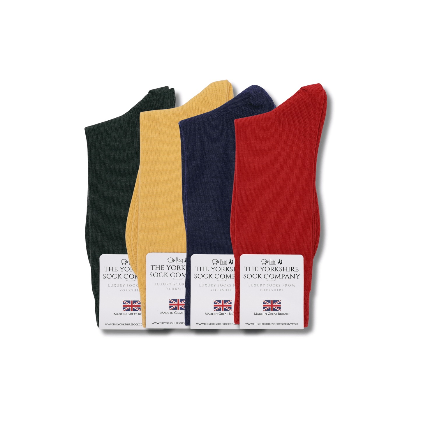 Duchy Everyday Merino Socks - 4 Pair Bundle Classic Mix Selection