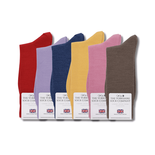 Duchy Everyday Merino Socks - 6 Pair Bundle Classic Light Selection
