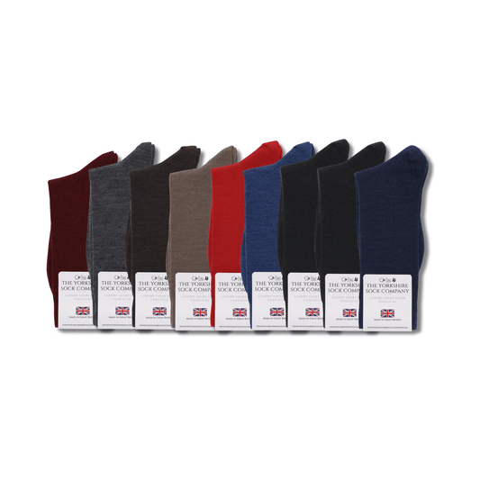 Duchy Everyday Merino Socks - 9 Pair Gift Bundle (£12 per pair)