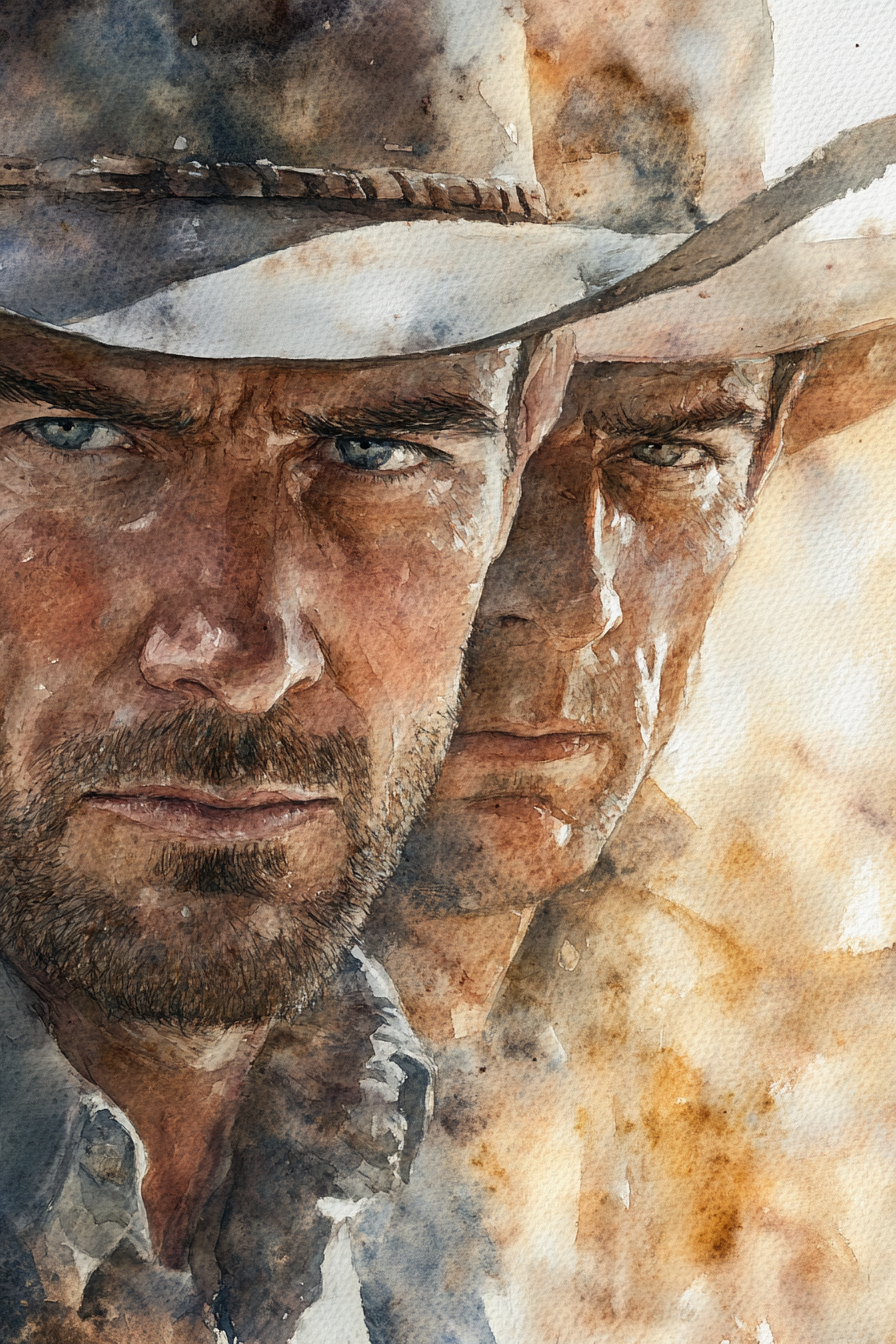 Duel of the Desert Canvas