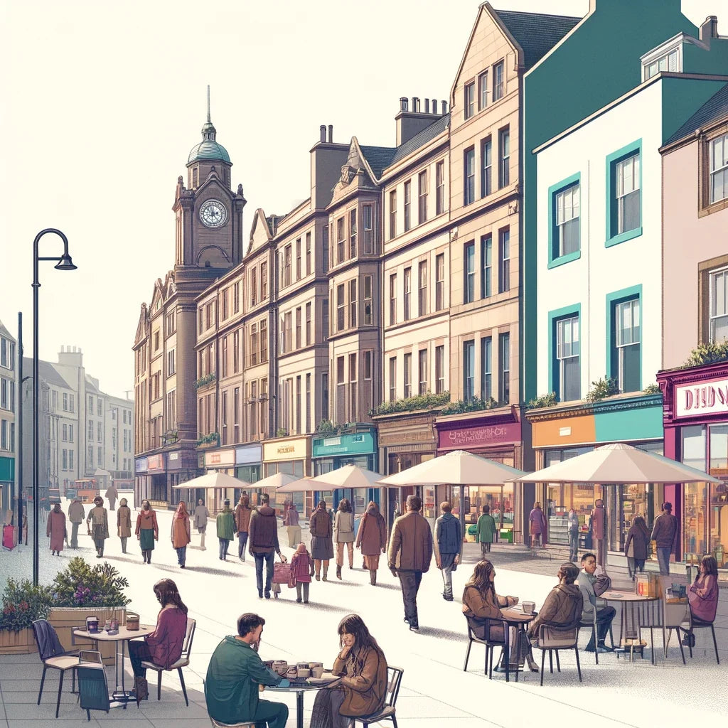 Dundee High Street Canvas