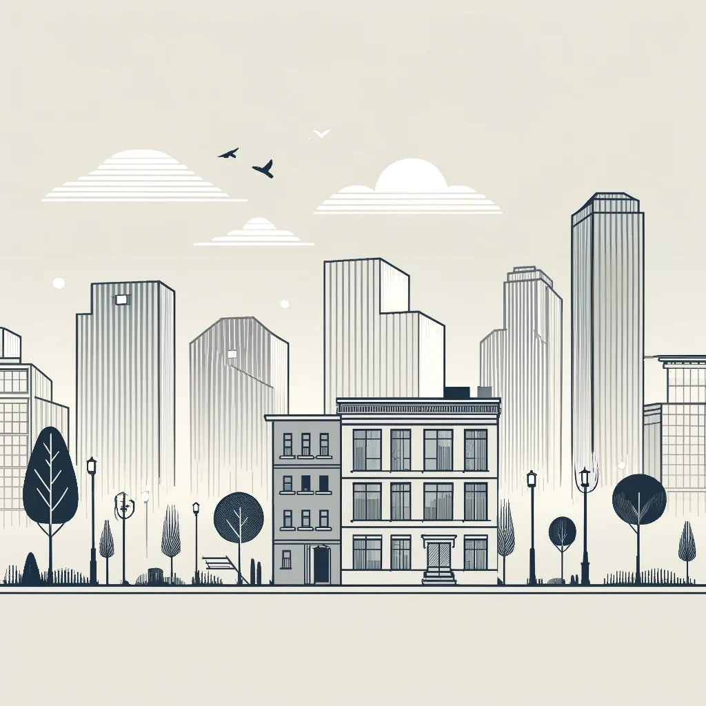 Dusk City Elegance Canvas