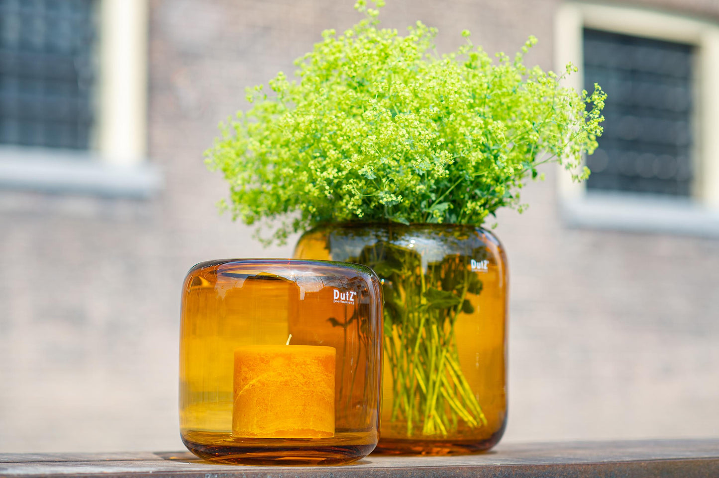 VASE MAZURKA - AMBER by DutZ