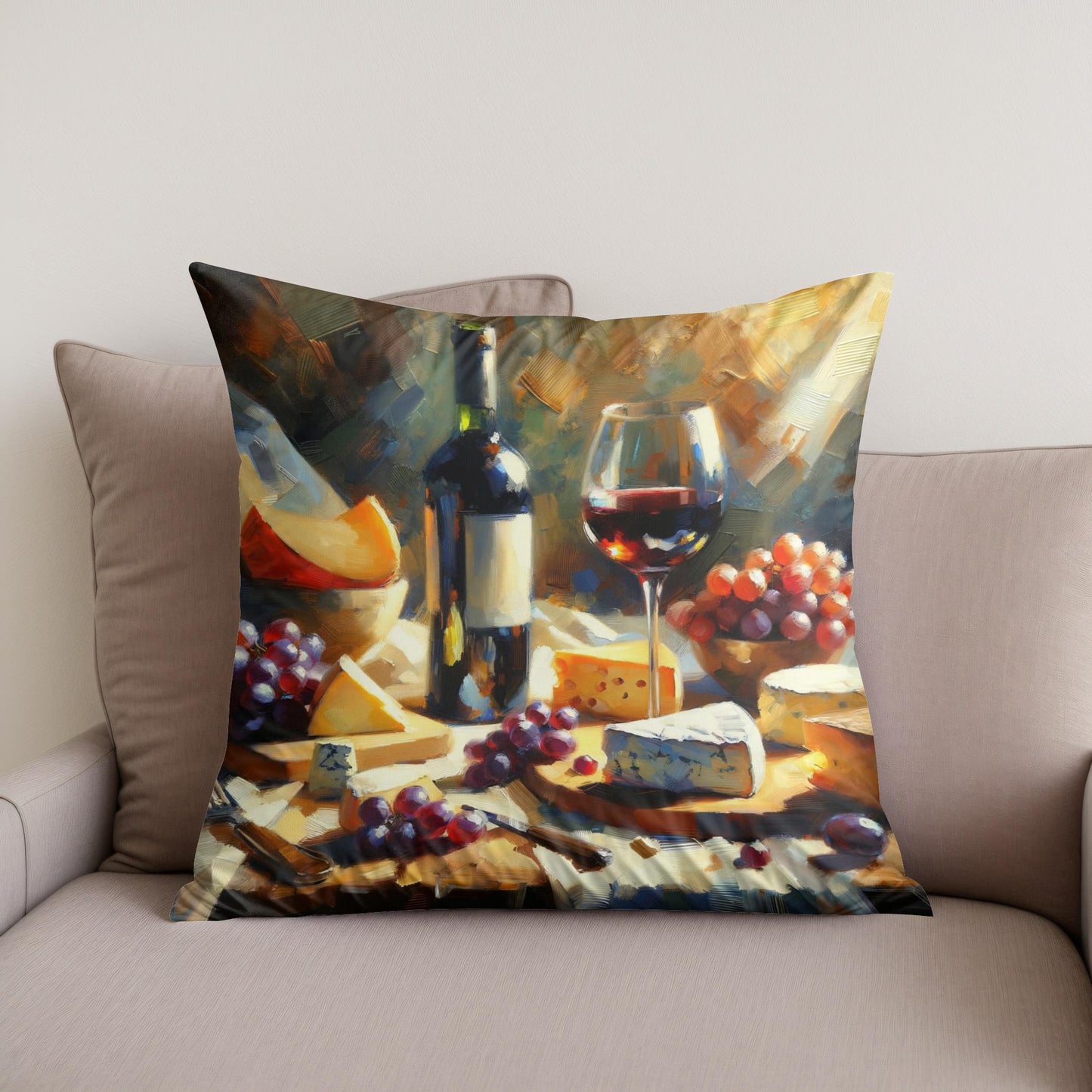 Evening Indulgence Cotton Cushion