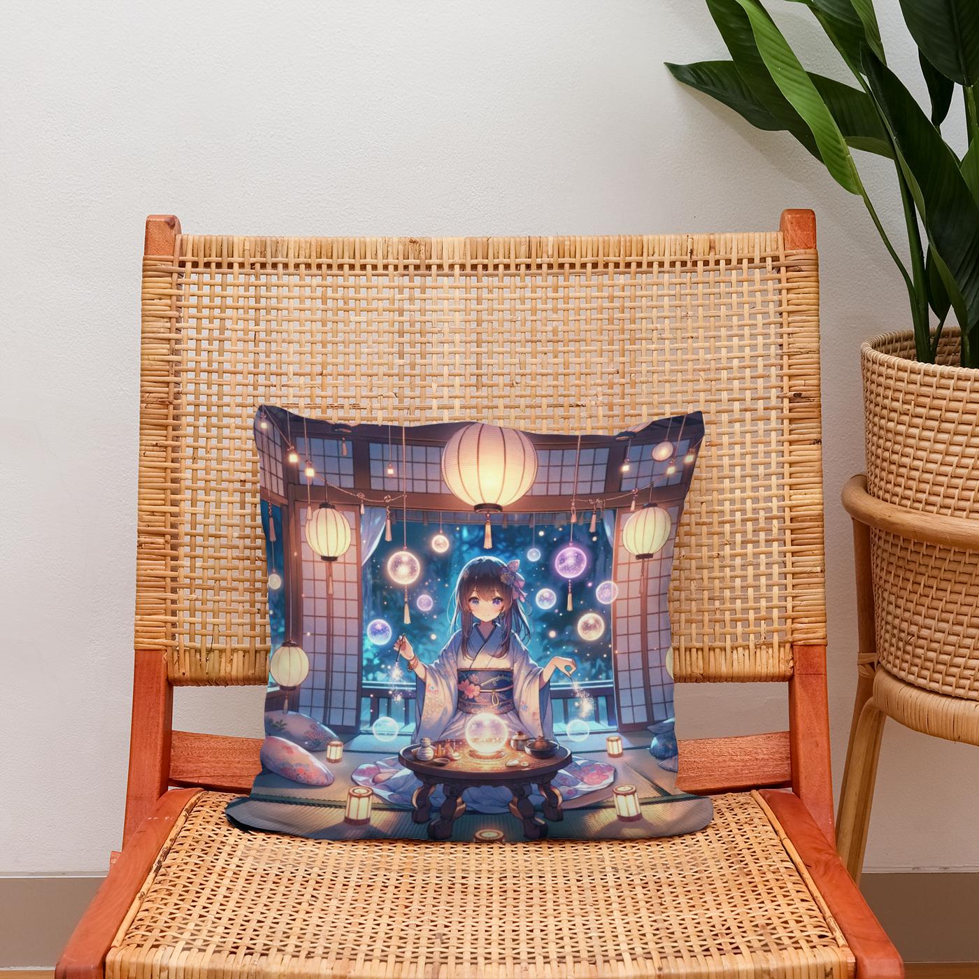 Dream Weaver's Realm Cotton Cushion