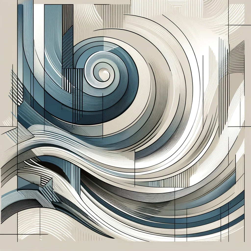 Dynamic Swirls Canvas