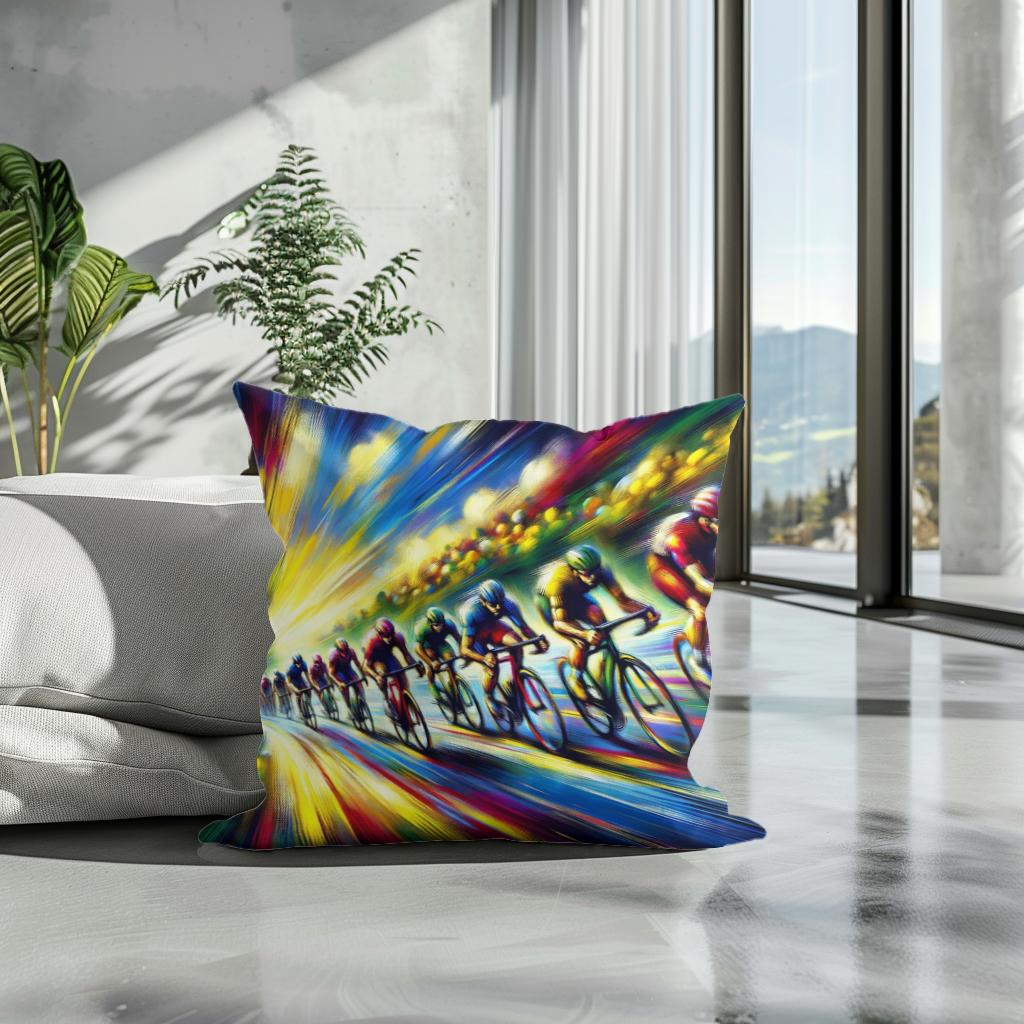 Velocity Vibrance Cotton Cushion