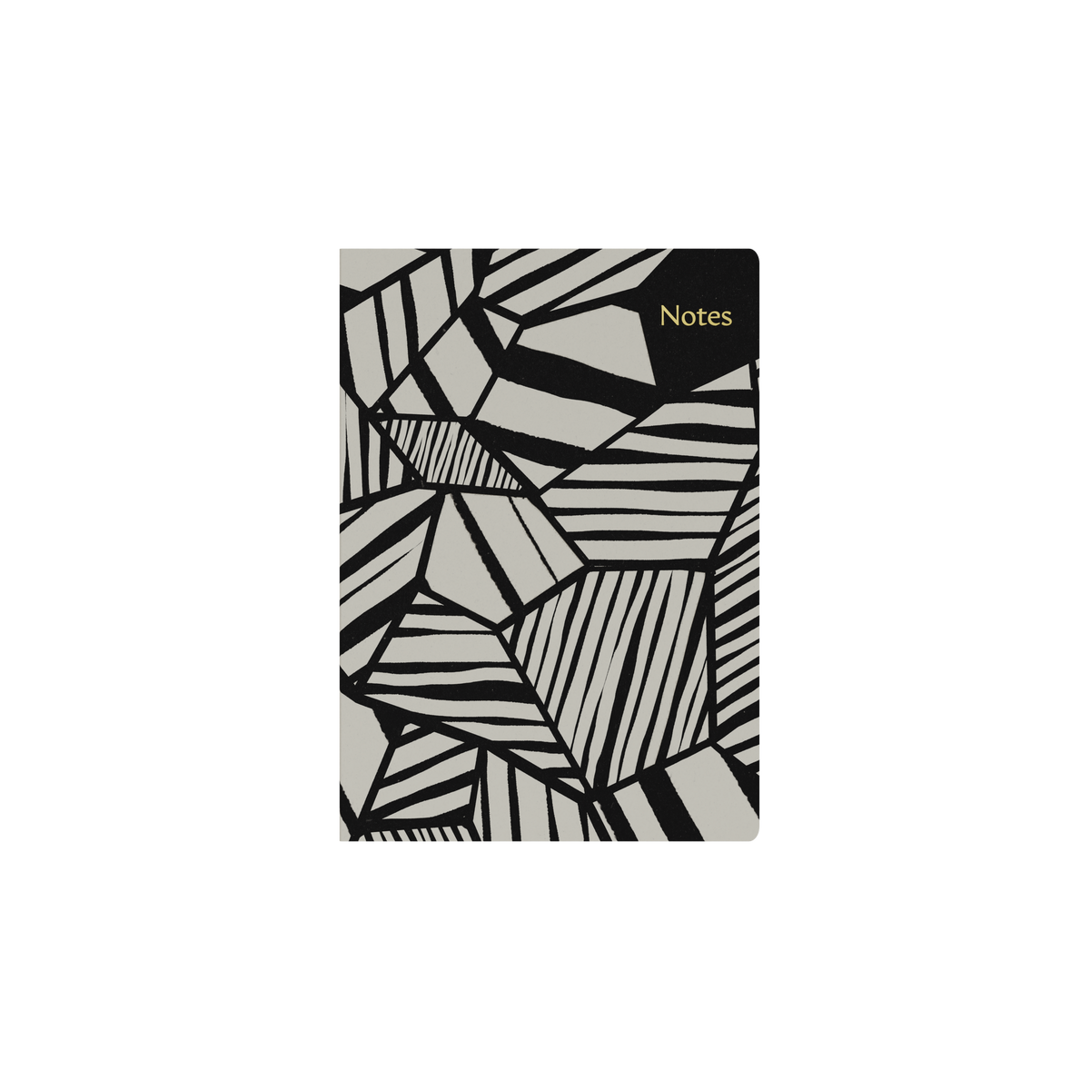 Bold Mono A5 Ruled Notebook