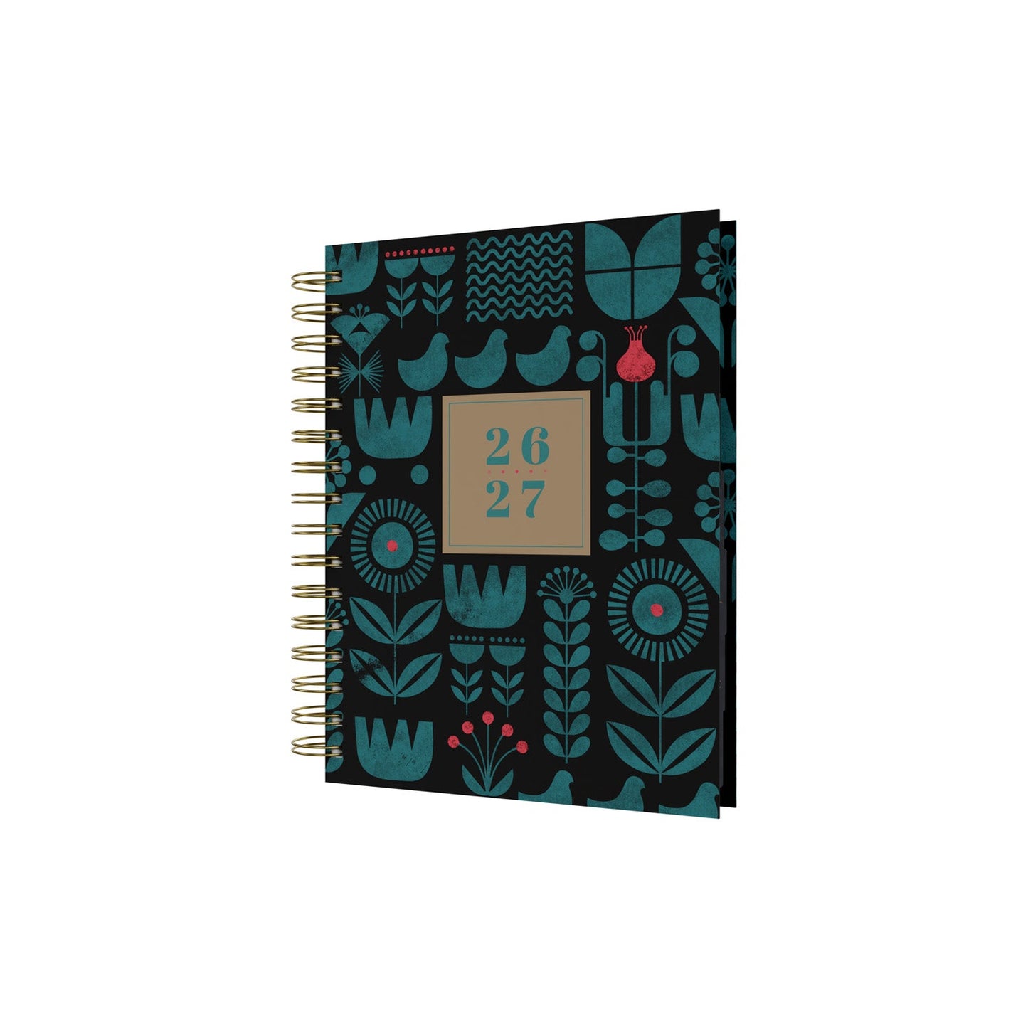 2026-2027 Mid Year Planner - 13 Month A5 Day-to-Page Diary - Hard Cover - Collins Debden Scandi Range
