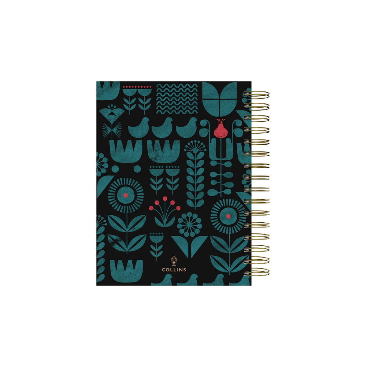 2026-2027 Mid Year Planner - 13 Month A5 Day-to-Page Diary - Hard Cover - Collins Debden Scandi Range