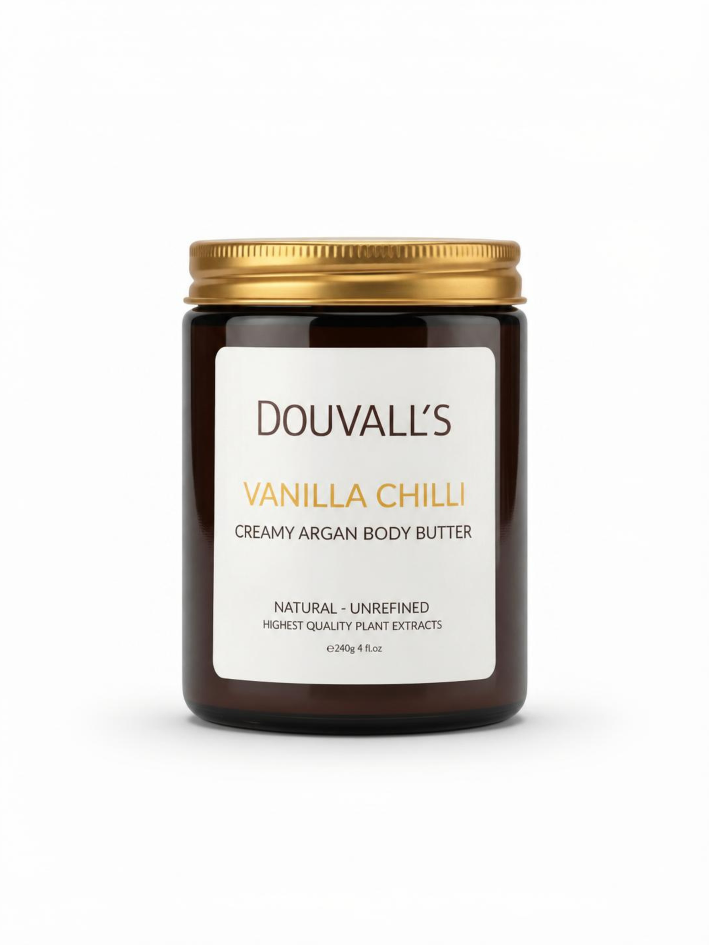 Organic Creamy Argan Body Butter Vanilla 240ml