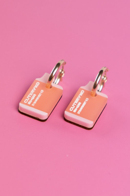 Vape Hoop Earrings