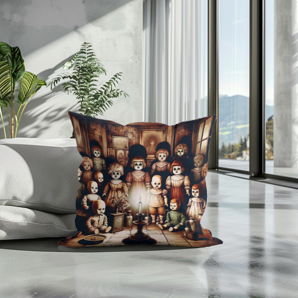 Requiem of the Doll Cotton Cushion