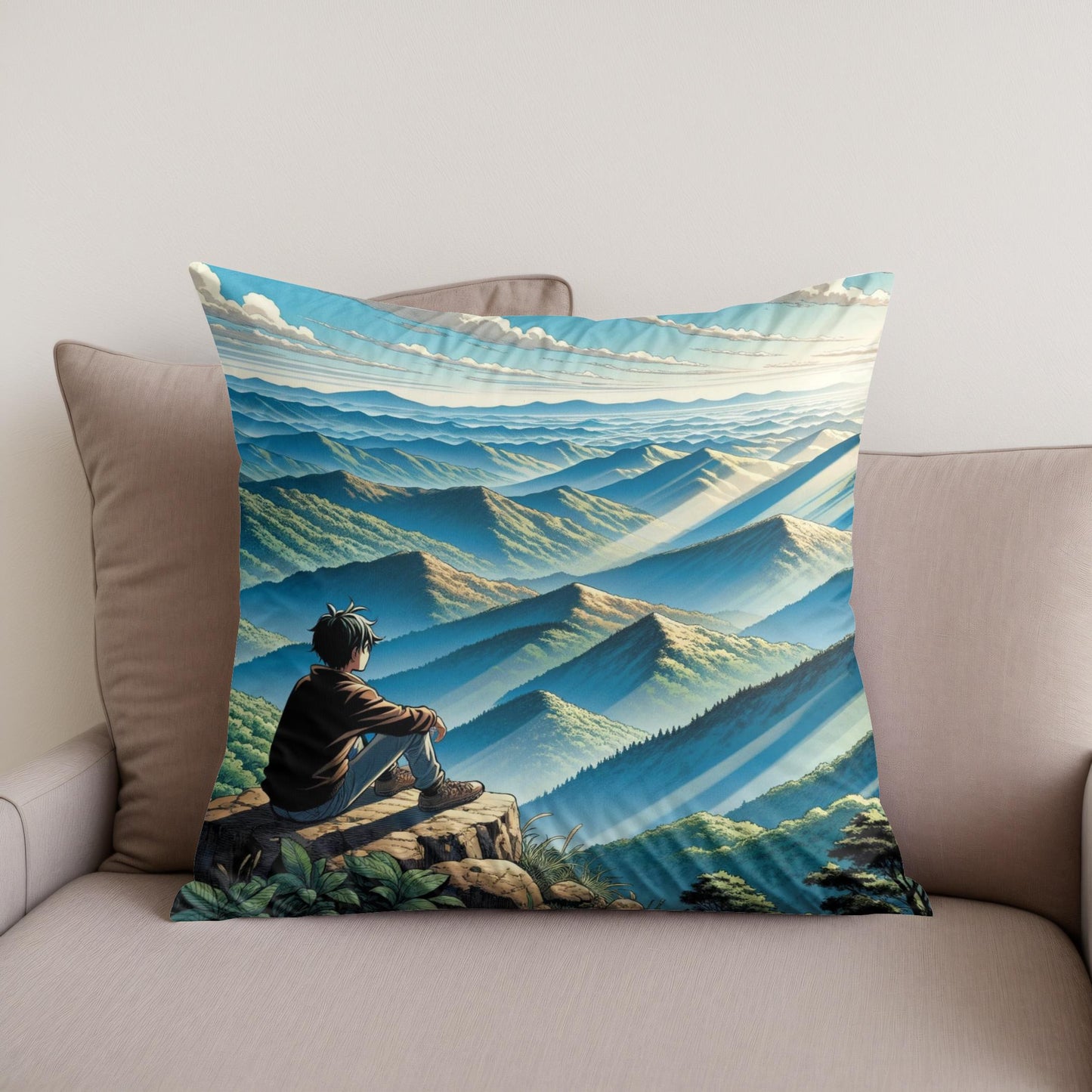 Summit Gaze Cotton Cushion