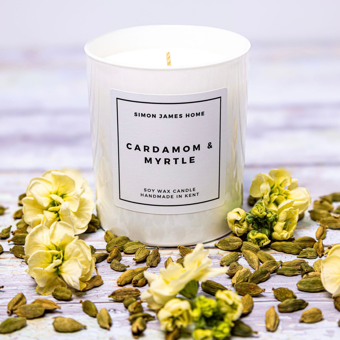Cardamom & Myrtle Handmade Soy Wax Candle