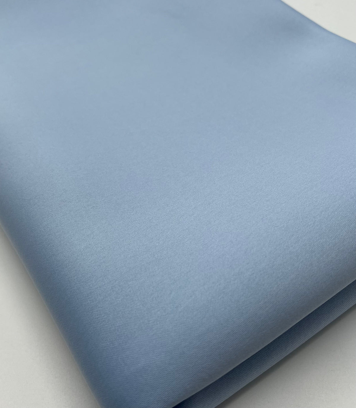 Plain Sky Blue Scuba Foam 3D Mono Scuba Stretch Fabric